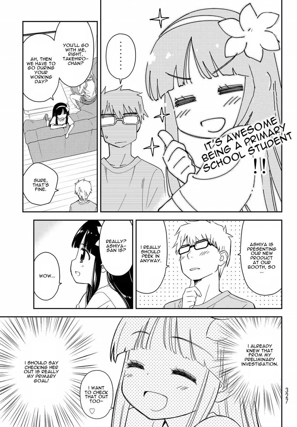 Shougakusei ga Mama demo Ii desu ka? Chapter 13 page 3 - Chapter 13: Gyaru "Gyaru"