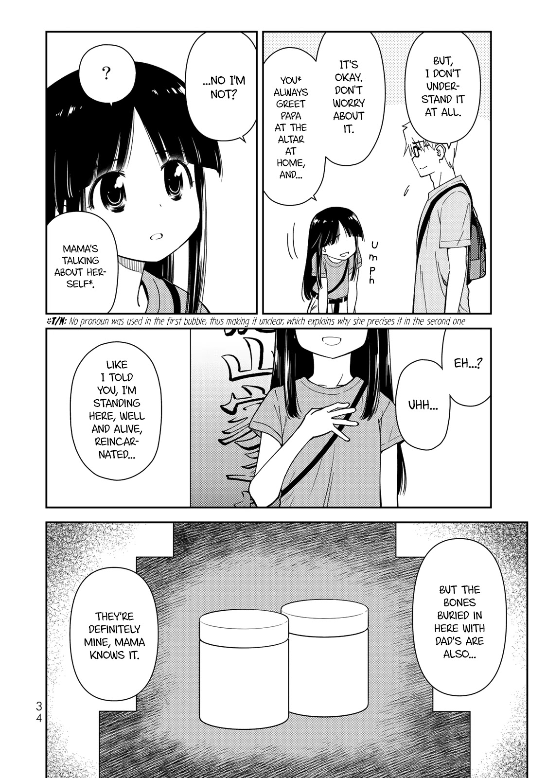 Shougakusei ga Mama demo Ii desu ka? Chapter 19 page 16 - Chapter 19: Why did you die on your own?