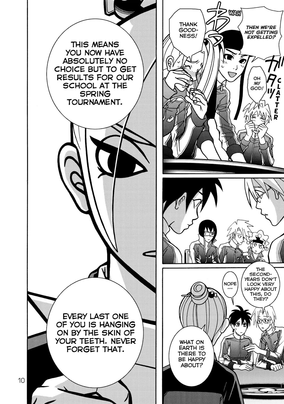 Shoujo Fight Chapter 22 page 10 - Chapter 22: Vol.4 Fight 22: Self-Introduction