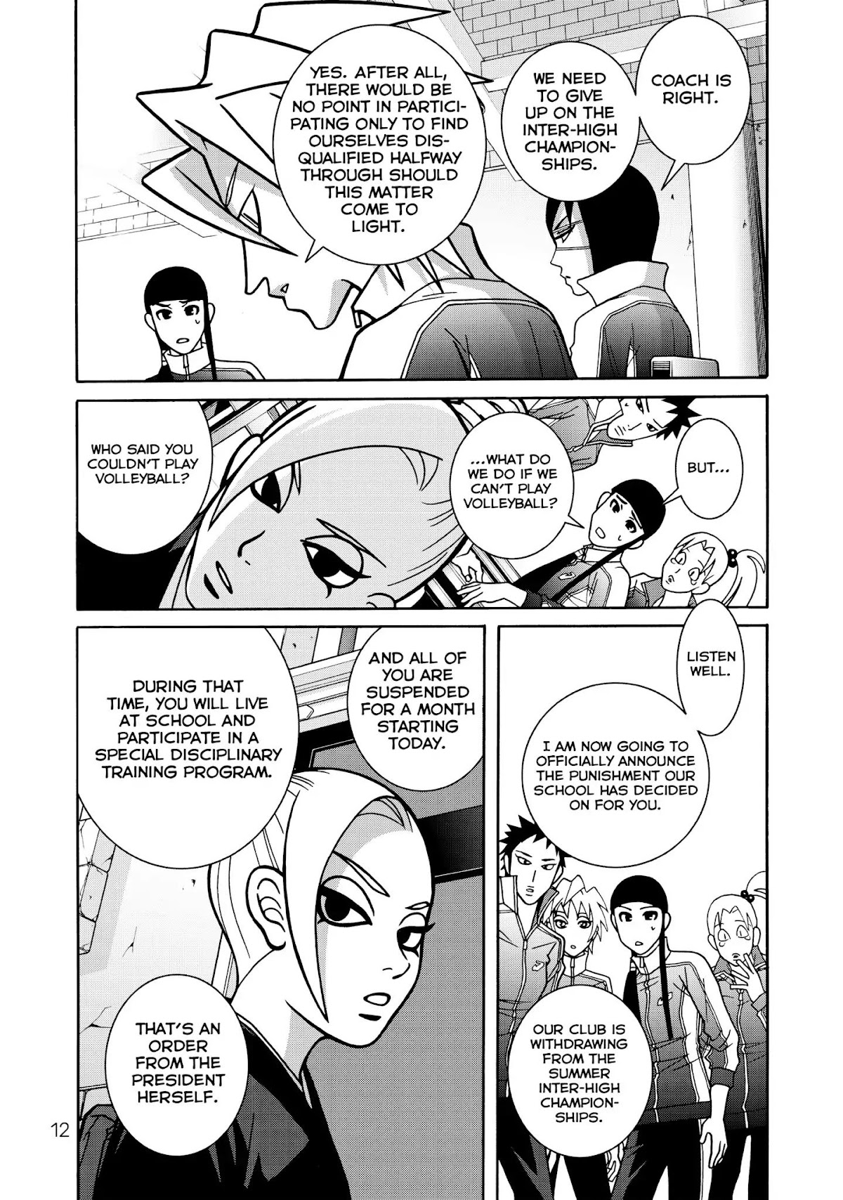 Shoujo Fight Chapter 22 page 12 - Chapter 22: Vol.4 Fight 22: Self-Introduction