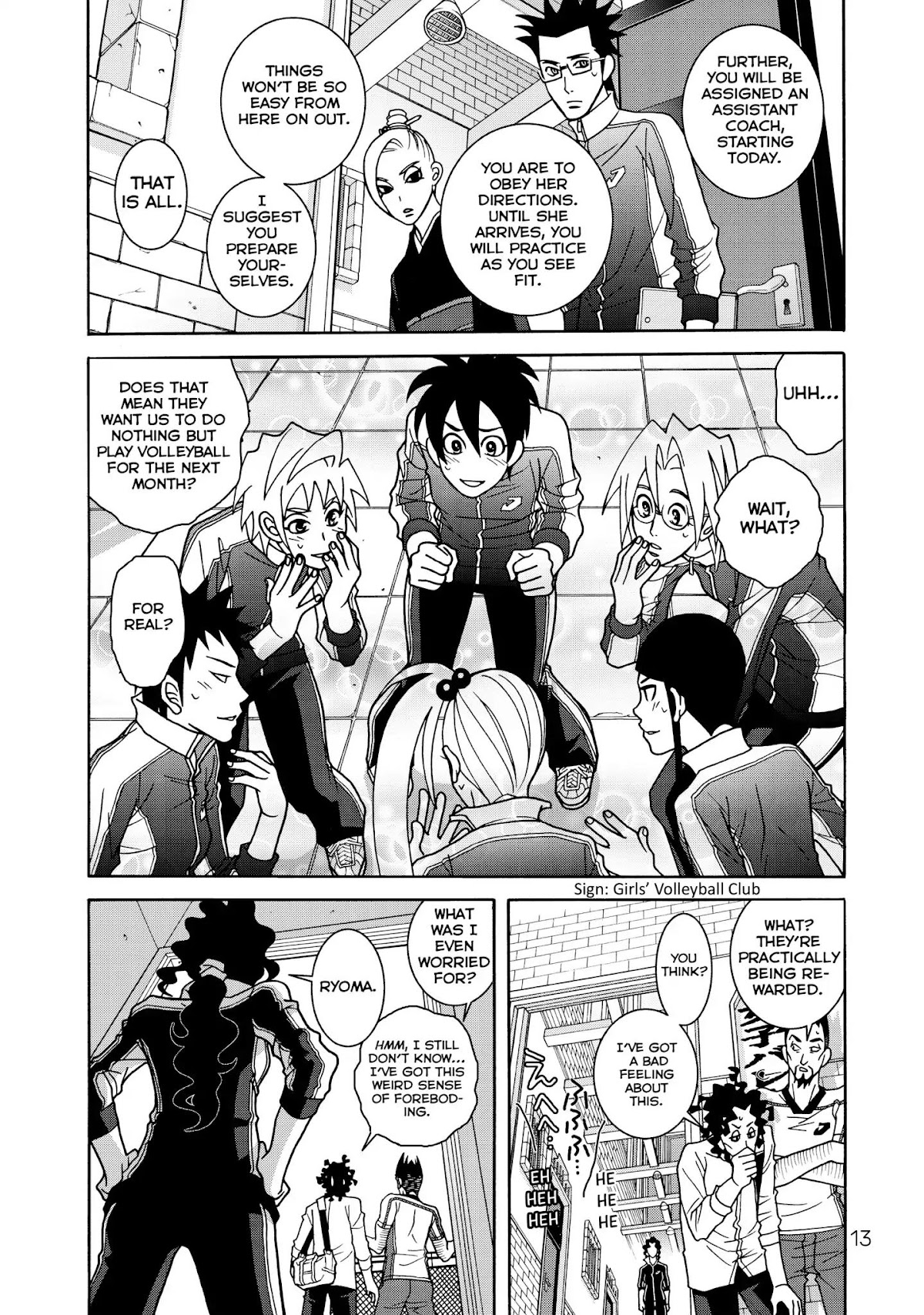Shoujo Fight Chapter 22 page 13 - Chapter 22: Vol.4 Fight 22: Self-Introduction