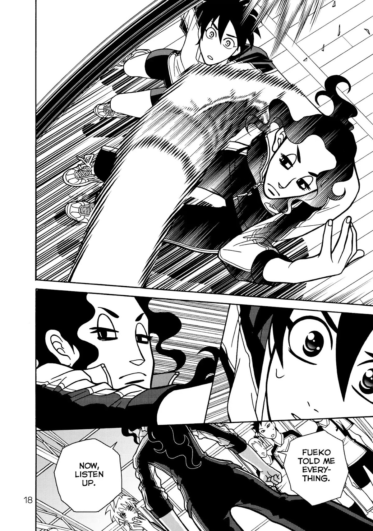 Shoujo Fight Chapter 22 page 18 - Chapter 22: Vol.4 Fight 22: Self-Introduction