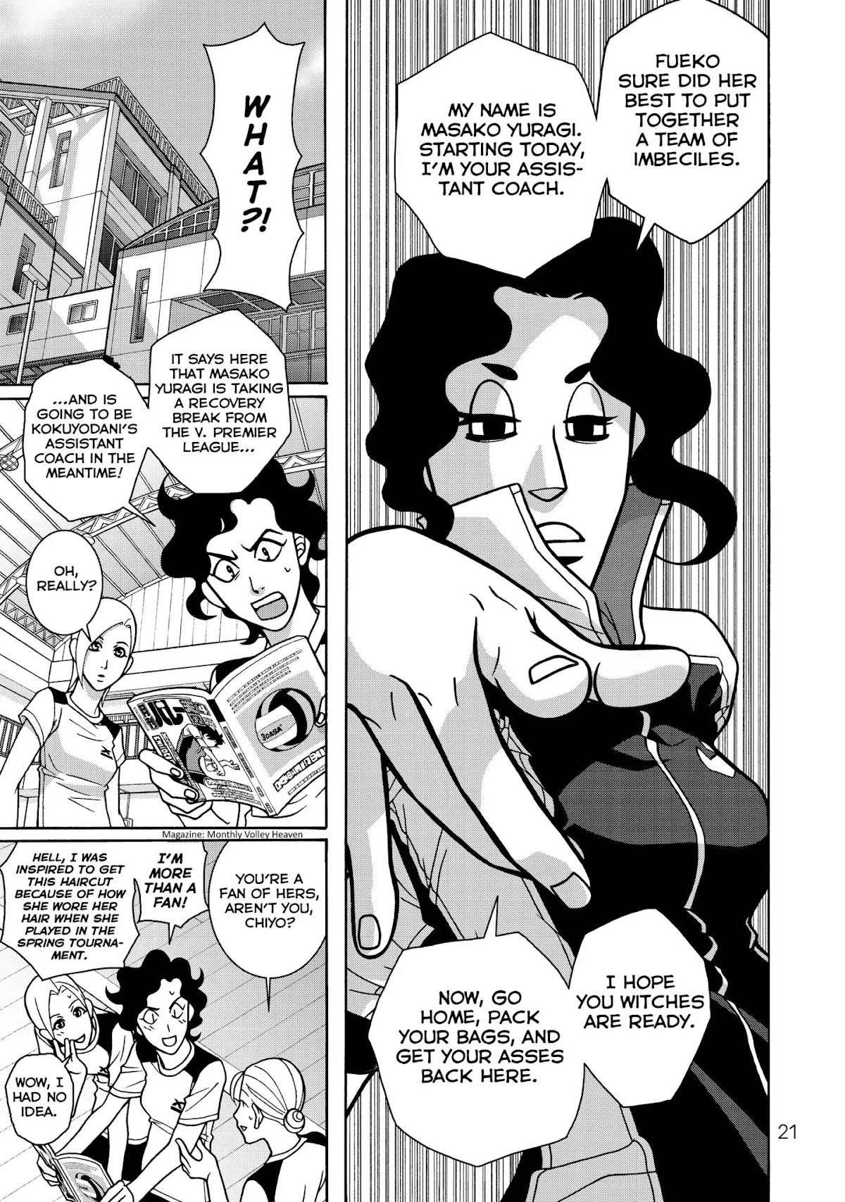 Shoujo Fight Chapter 22 page 21 - Chapter 22: Vol.4 Fight 22: Self-Introduction