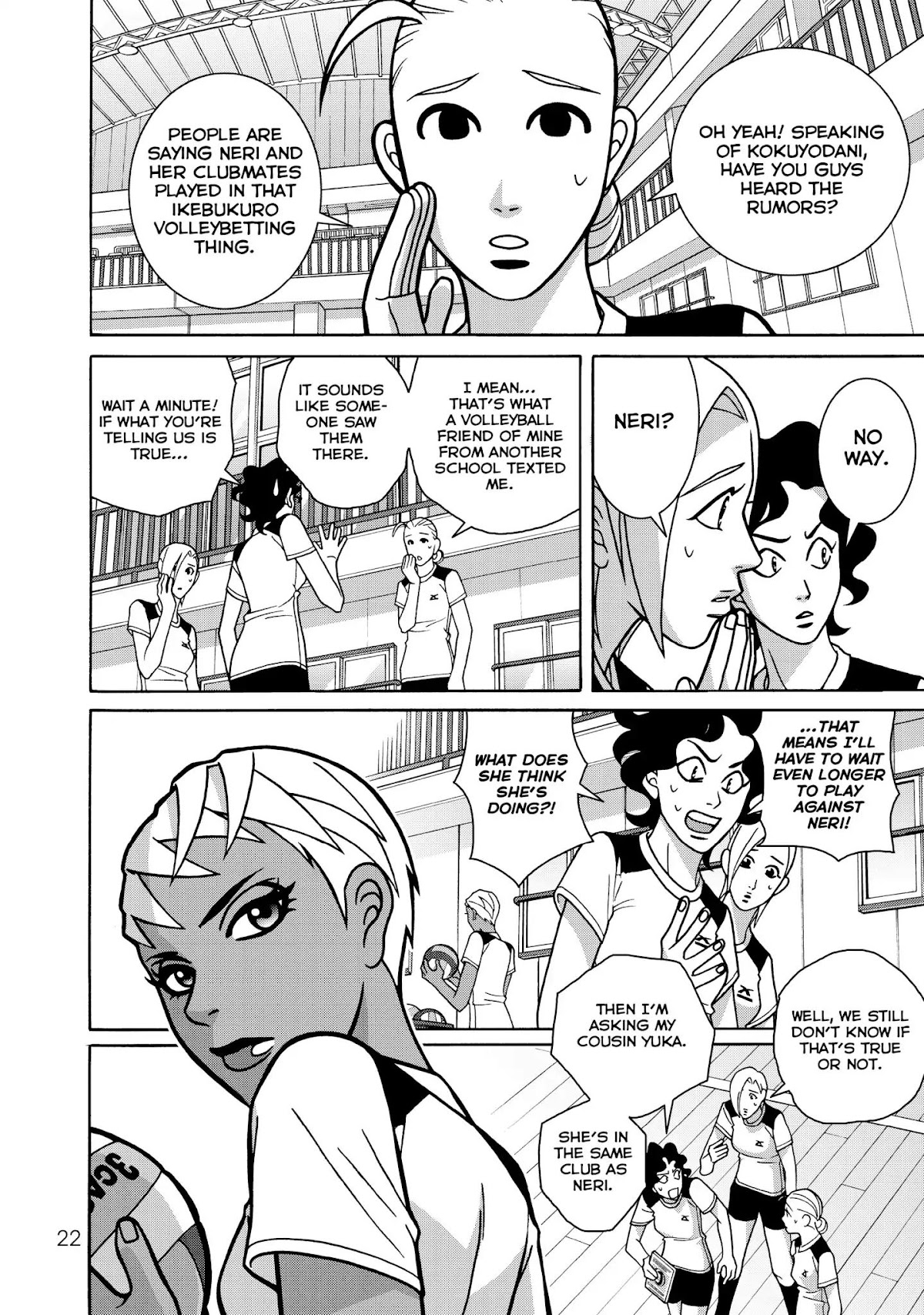 Shoujo Fight Chapter 22 page 22 - Chapter 22: Vol.4 Fight 22: Self-Introduction