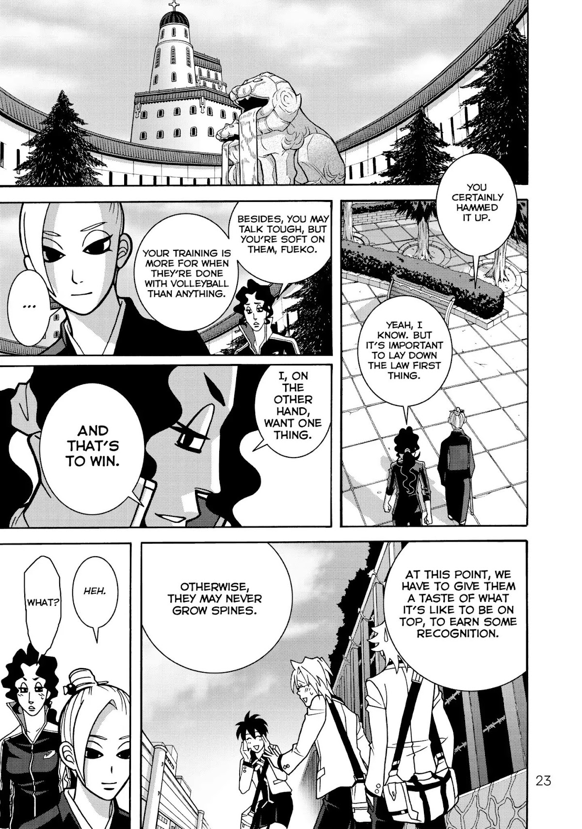 Shoujo Fight Chapter 22 page 23 - Chapter 22: Vol.4 Fight 22: Self-Introduction