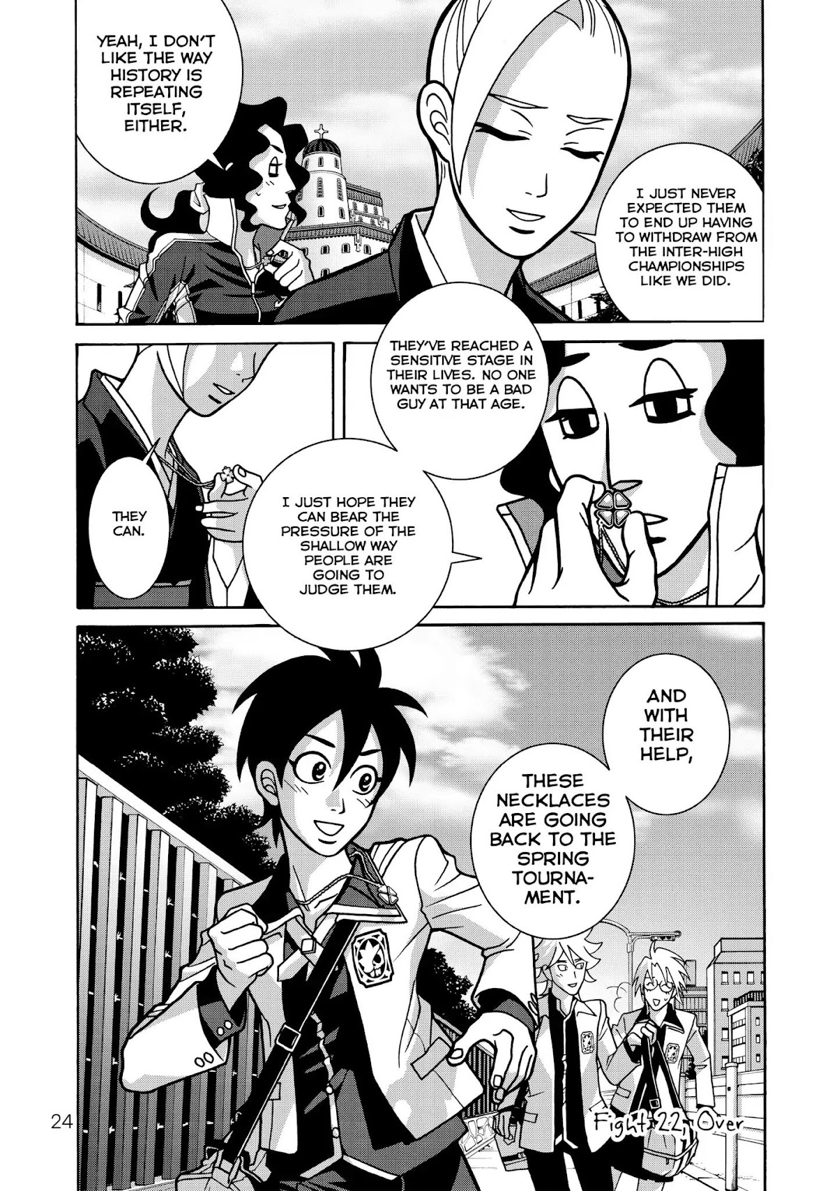 Shoujo Fight Chapter 22 page 24 - Chapter 22: Vol.4 Fight 22: Self-Introduction