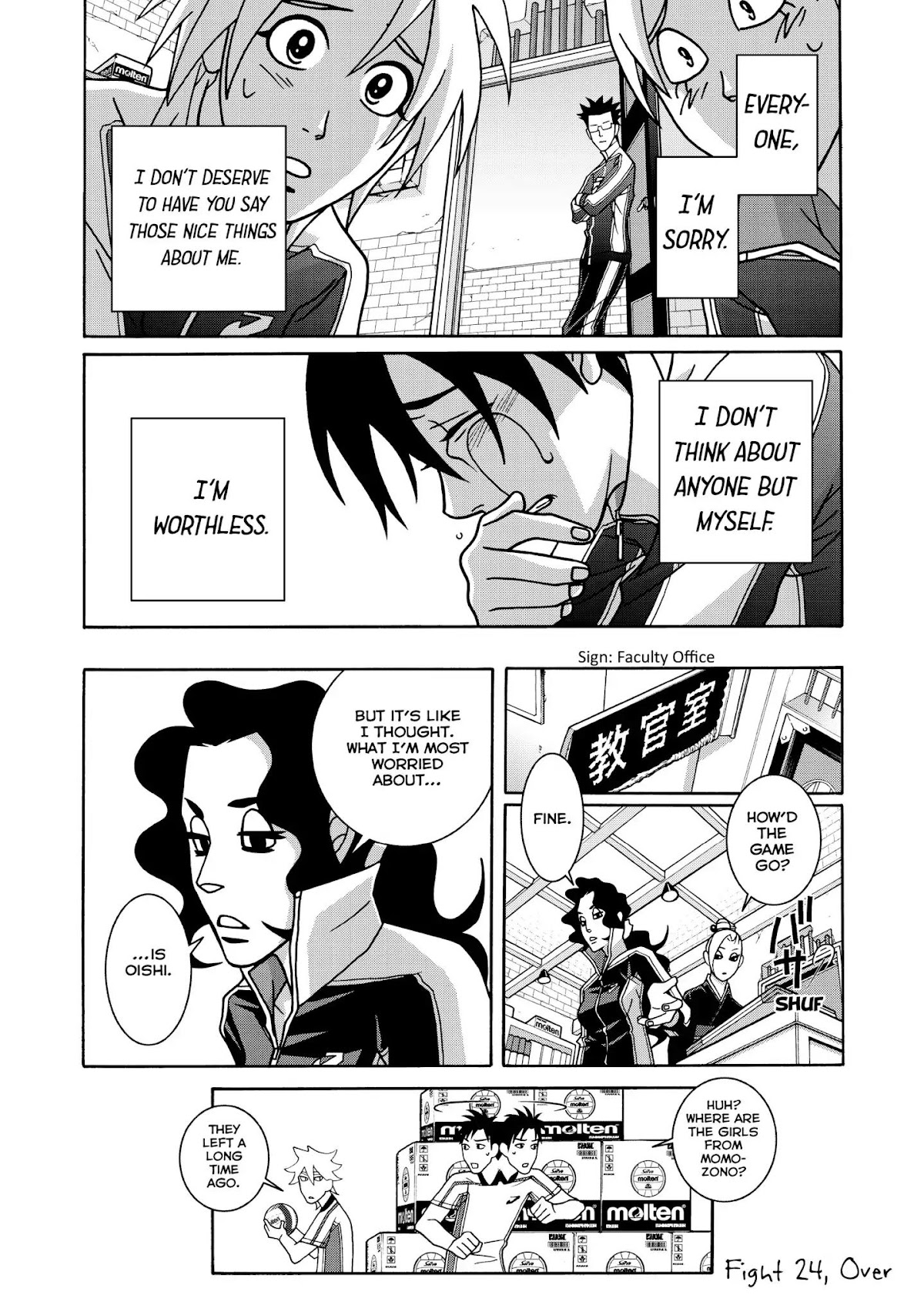 Shoujo Fight Chapter 24 page 28 - Chapter 24: Vol.4 Fight 24: Self-Loathing