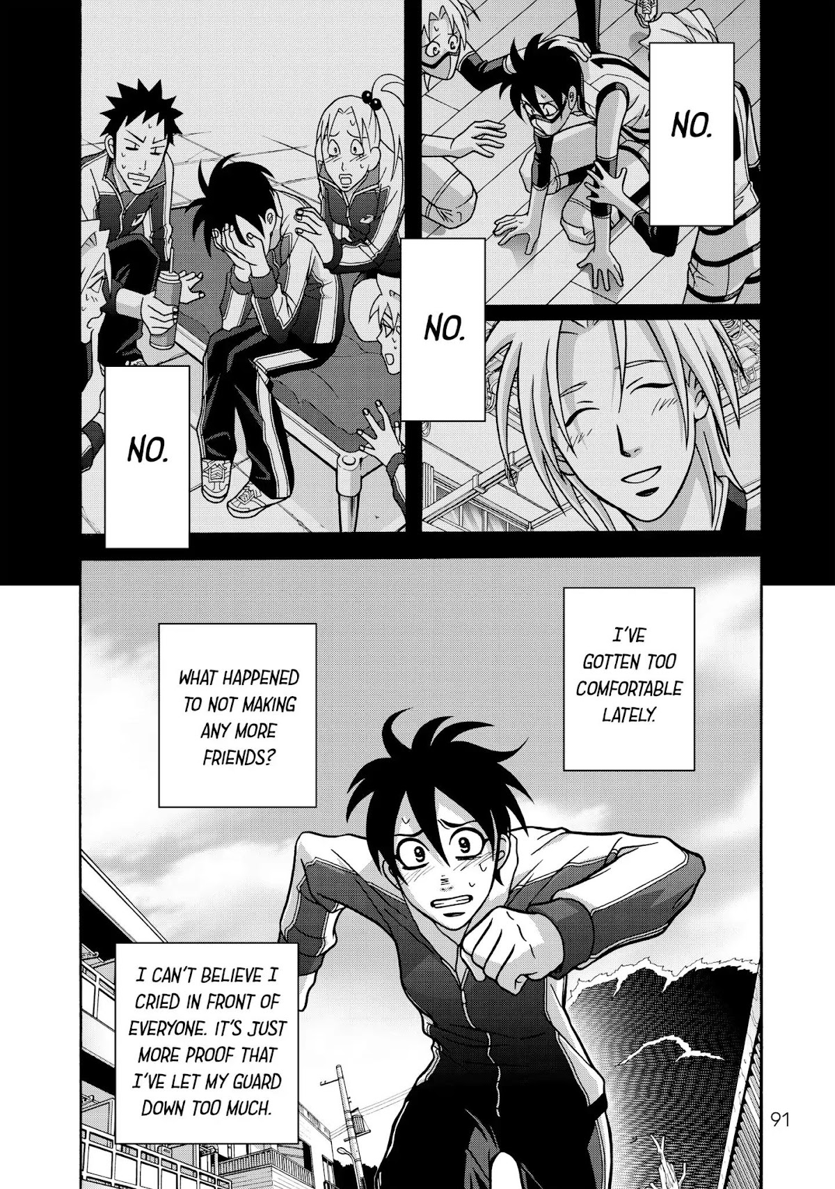 Shoujo Fight Chapter 25 page 3 - Chapter 25: Vol.4 Fight 25: Self-Contradiction