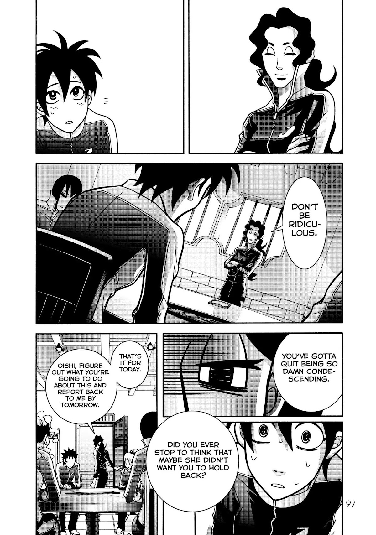 Shoujo Fight Chapter 25 page 9 - Chapter 25: Vol.4 Fight 25: Self-Contradiction