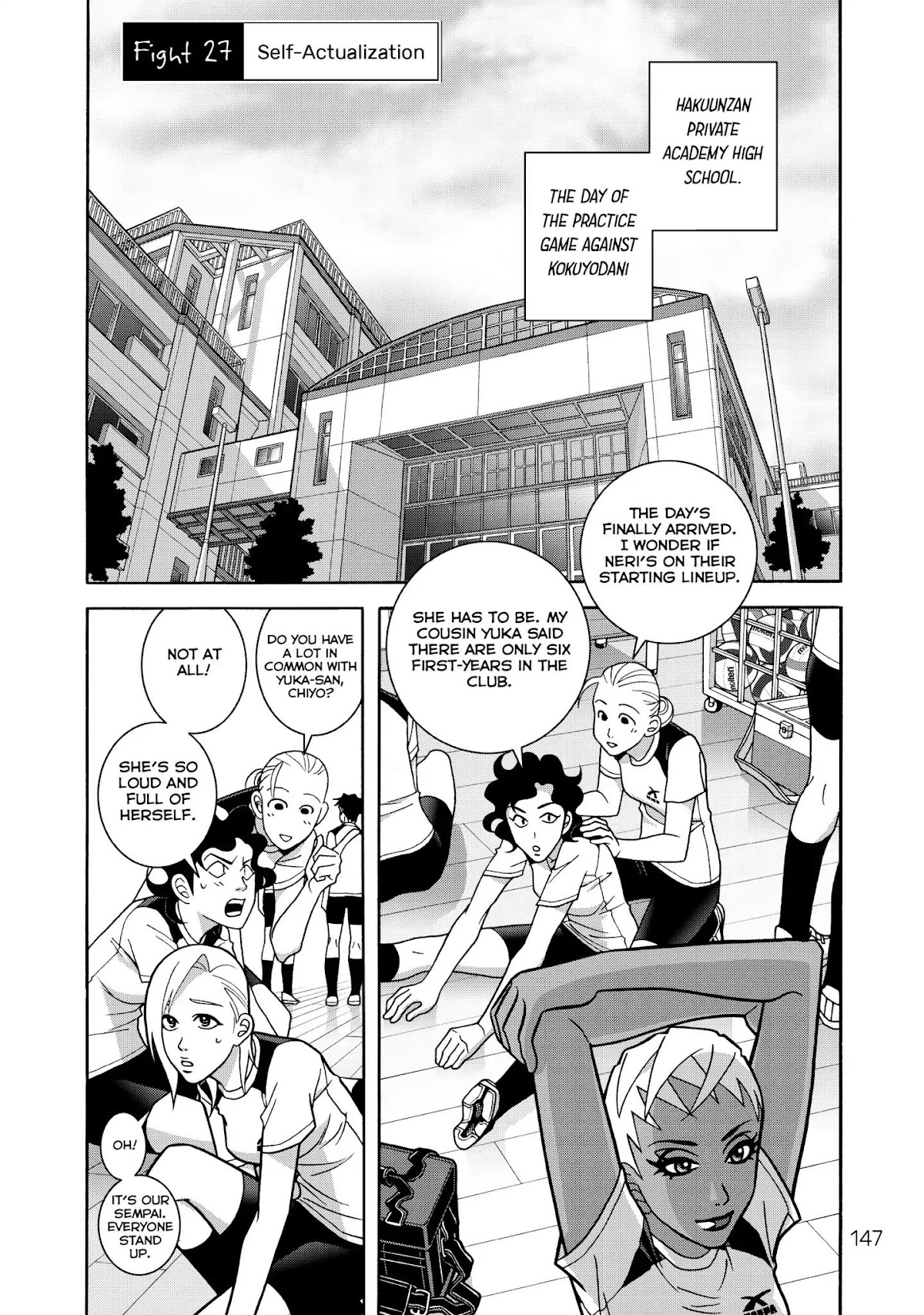 Shoujo Fight Chapter 27 page 1 - Chapter 27: Vol.4 Fight 27: Self-Actualization
