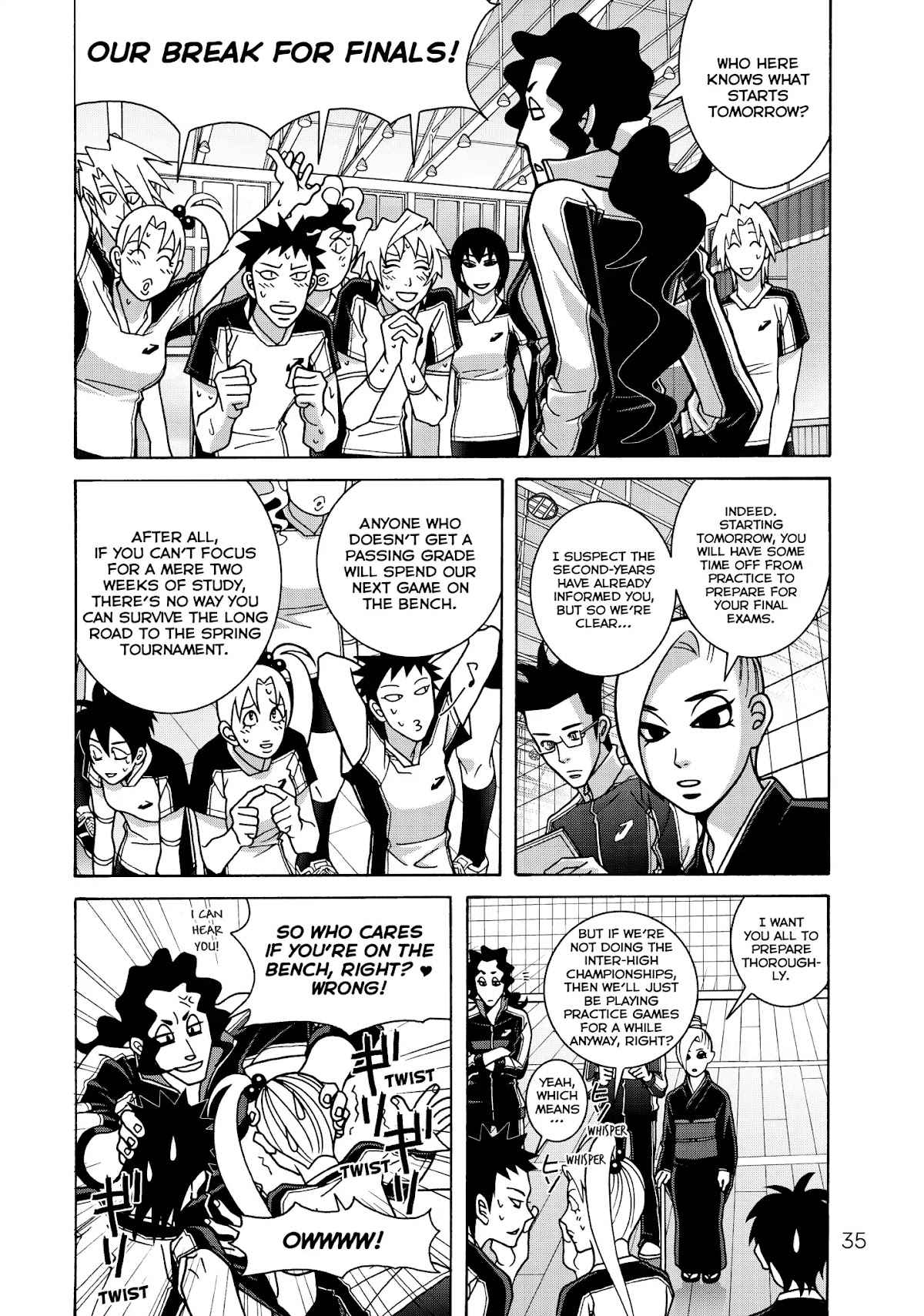 Shoujo Fight Chapter 30 page 5 - Chapter 30: Vol.5 Fight 30: Hit the Books!
