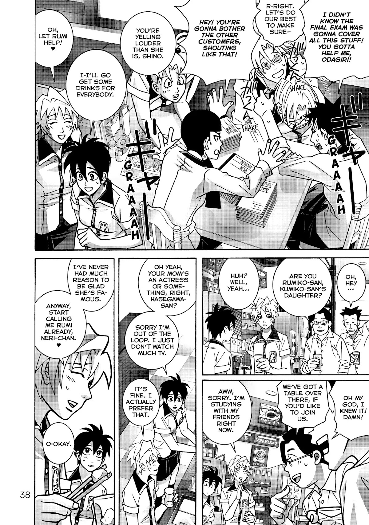 Shoujo Fight Chapter 30 page 8 - Chapter 30: Vol.5 Fight 30: Hit the Books!