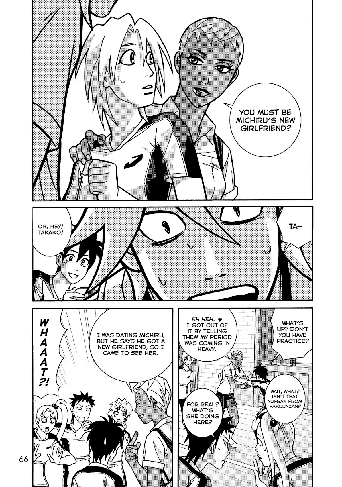 Shoujo Fight Chapter 31 page 6 - Chapter 31: Vol.5 Fight 31: Attacker Yui!