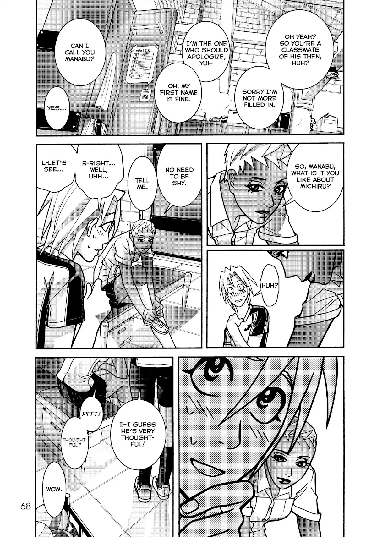 Shoujo Fight Chapter 31 page 8 - Chapter 31: Vol.5 Fight 31: Attacker Yui!