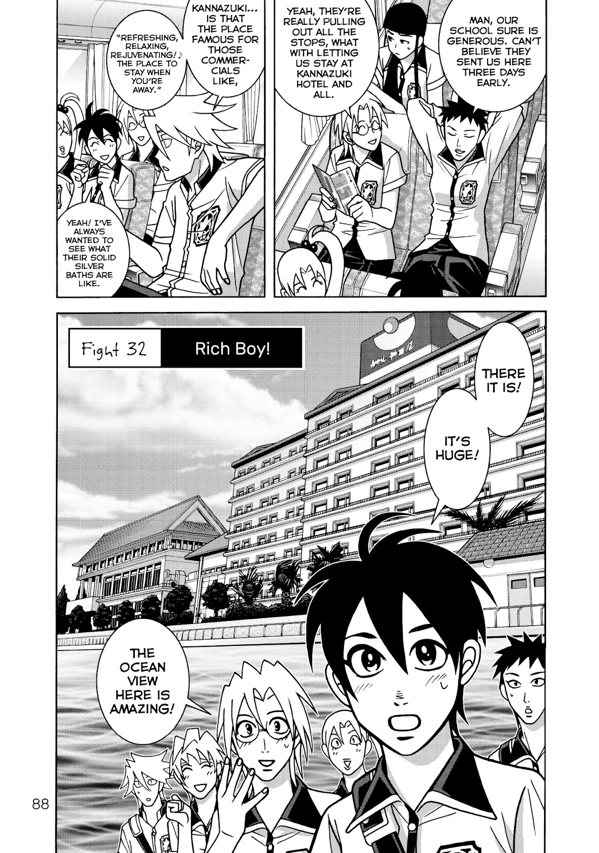 Shoujo Fight Chapter 32 page 2 - Chapter 32: Vol.5 Fight 32: Rich Boy!