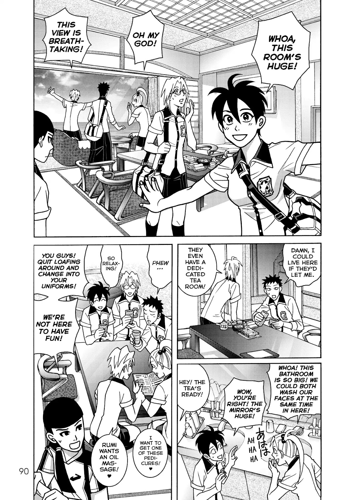 Shoujo Fight Chapter 32 page 4 - Chapter 32: Vol.5 Fight 32: Rich Boy!