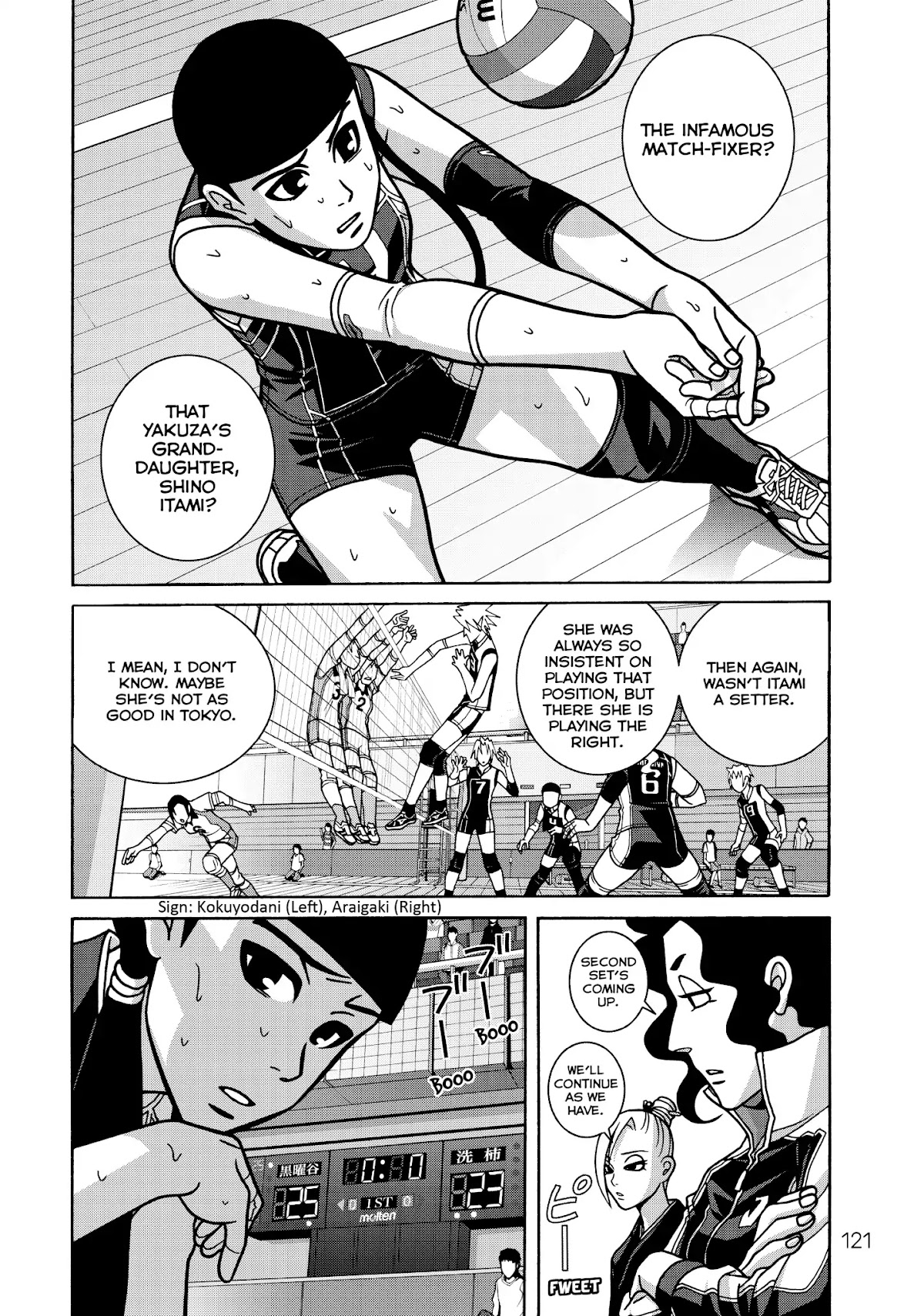 Shoujo Fight Chapter 33 page 3 - Chapter 33: Vol.5 Fight 33: Setter Revolution!