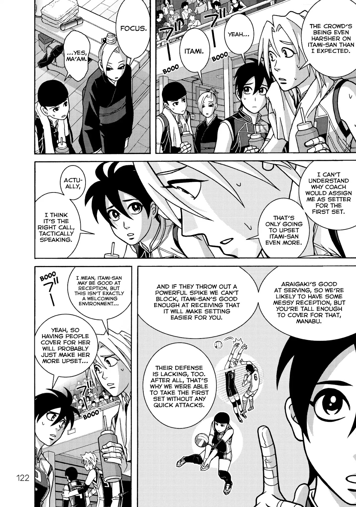 Shoujo Fight Chapter 33 page 4 - Chapter 33: Vol.5 Fight 33: Setter Revolution!