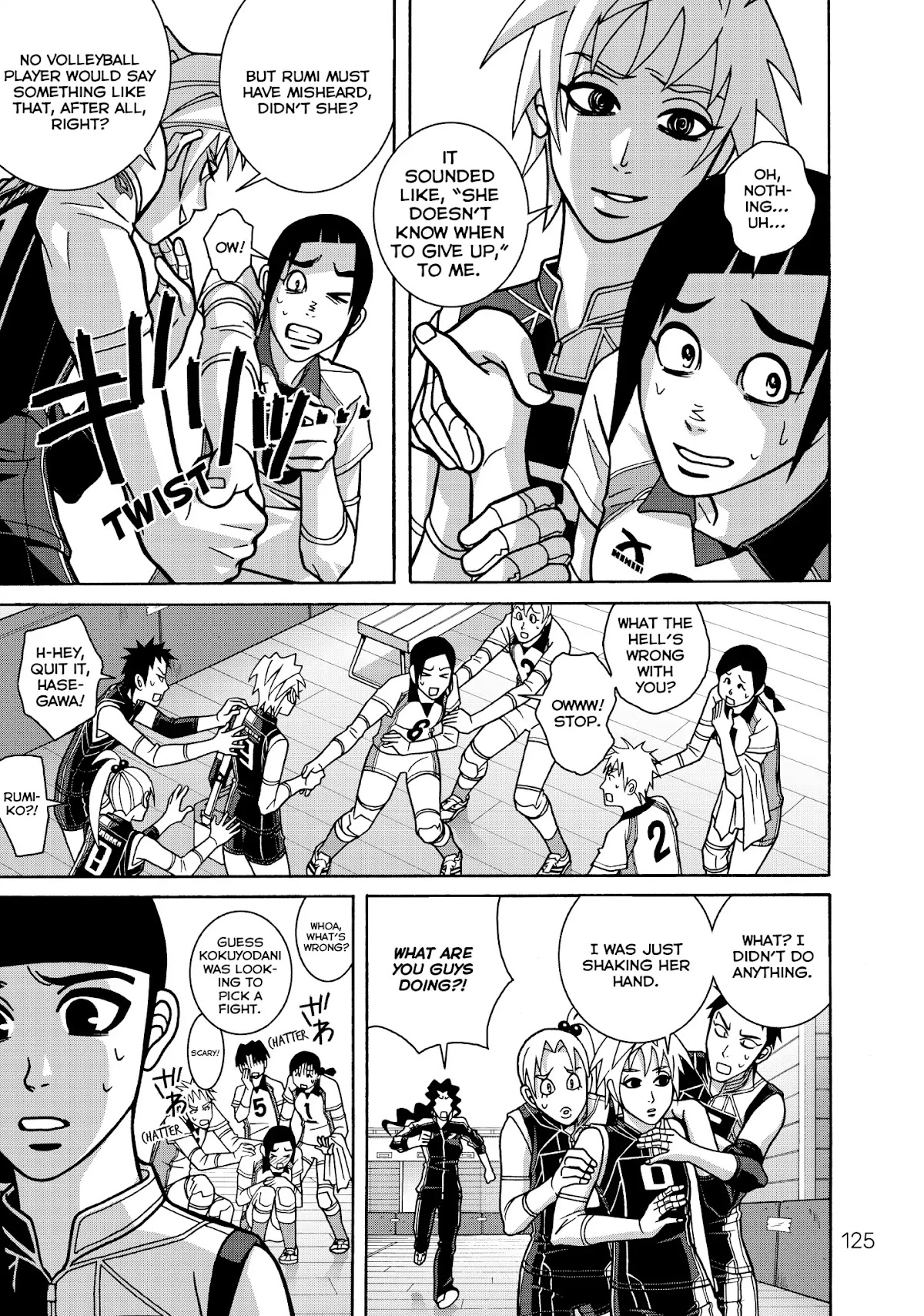 Shoujo Fight Chapter 33 page 7 - Chapter 33: Vol.5 Fight 33: Setter Revolution!