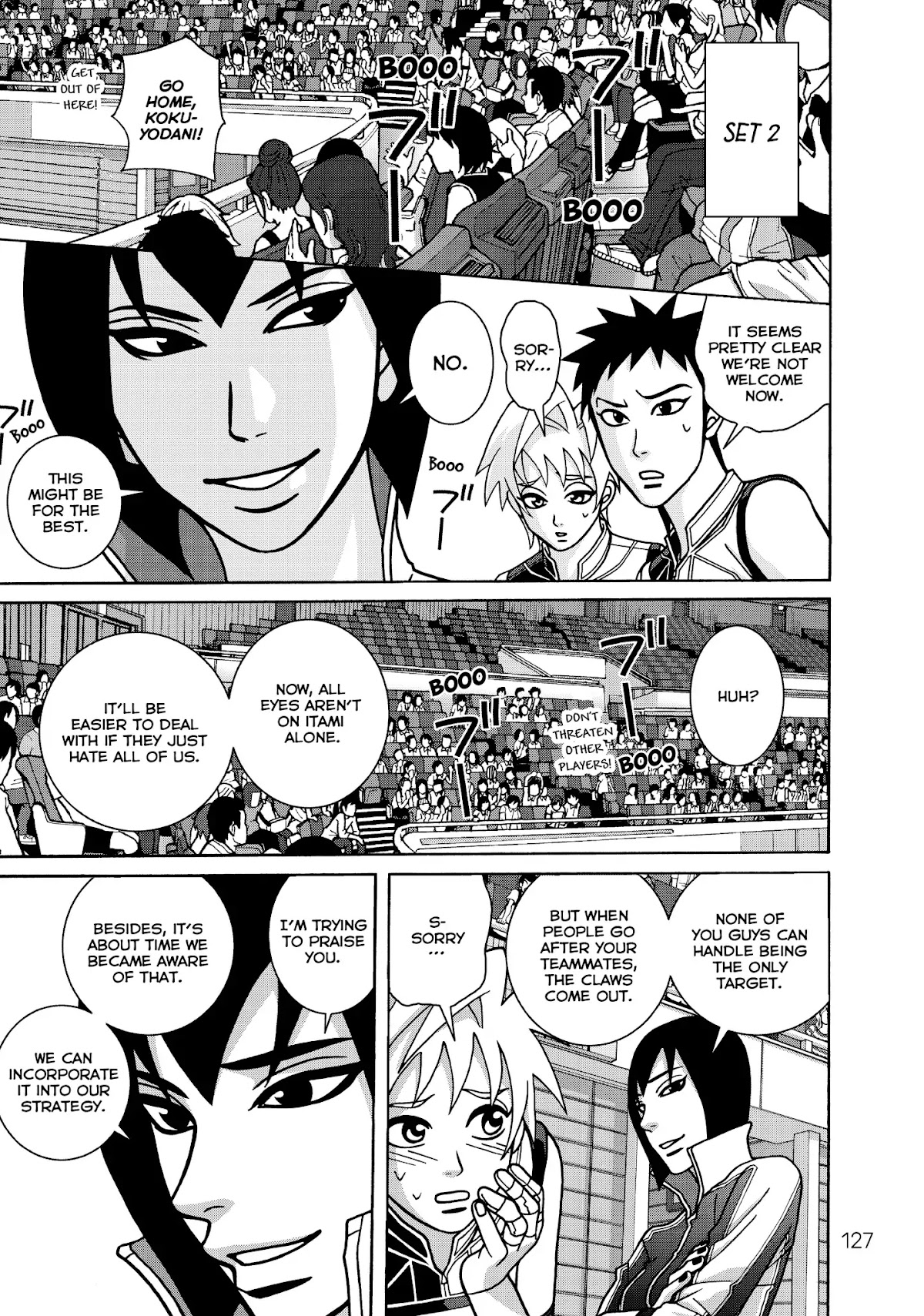Shoujo Fight Chapter 33 page 9 - Chapter 33: Vol.5 Fight 33: Setter Revolution!
