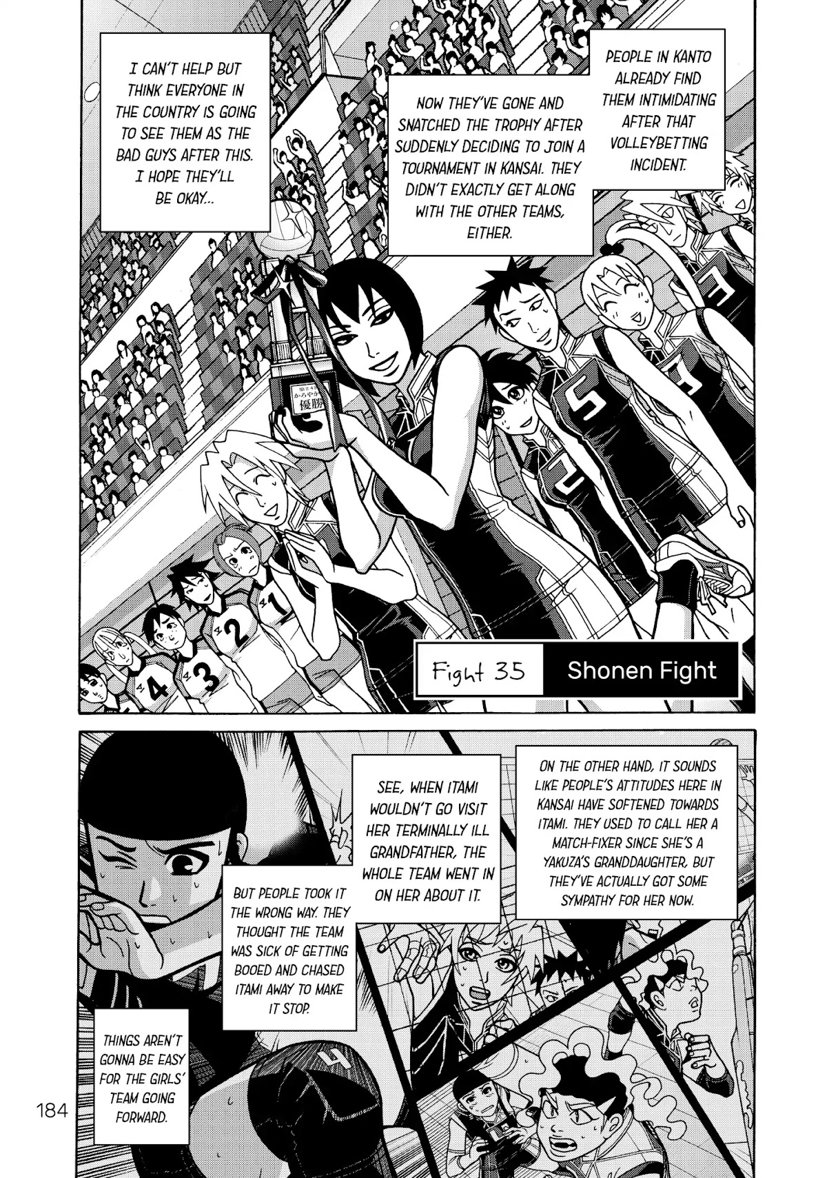 Shoujo Fight Chapter 35 page 2 - Chapter 35: Vol.5 Fight 35: Shonen Fight