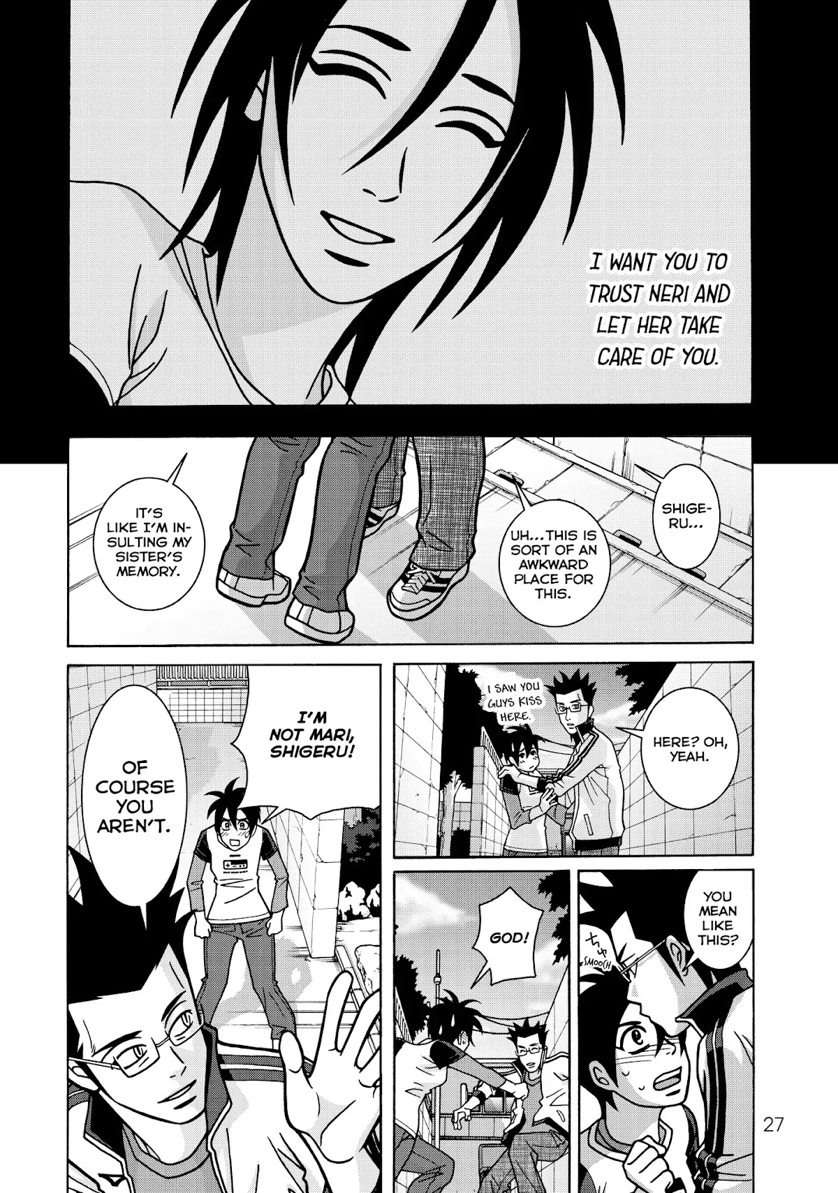 Shoujo Fight Chapter 36 page 27 - Chapter 36: Vol.6 Fight 36: Know