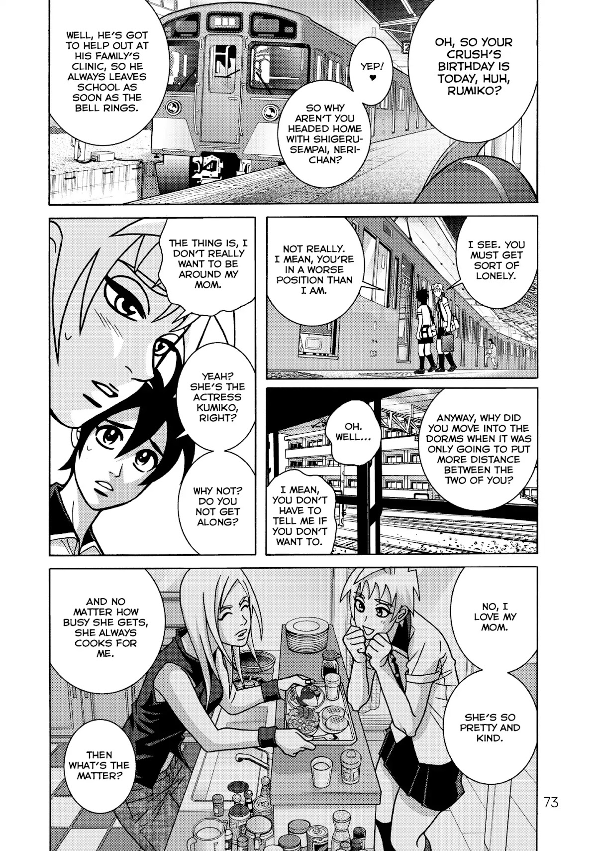 Shoujo Fight Chapter 38 page 9 - Chapter 38: Vol.6 Fight 38: Shadow