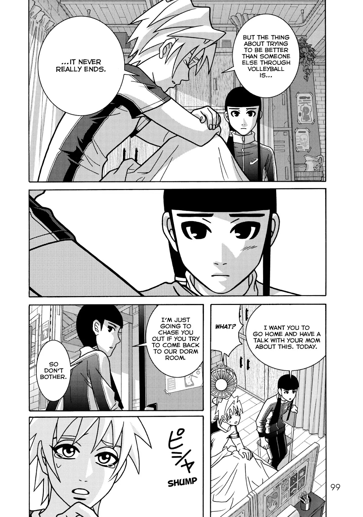 Shoujo Fight Chapter 39 page 3 - Chapter 39: Vol.6 Fight 39: Blow