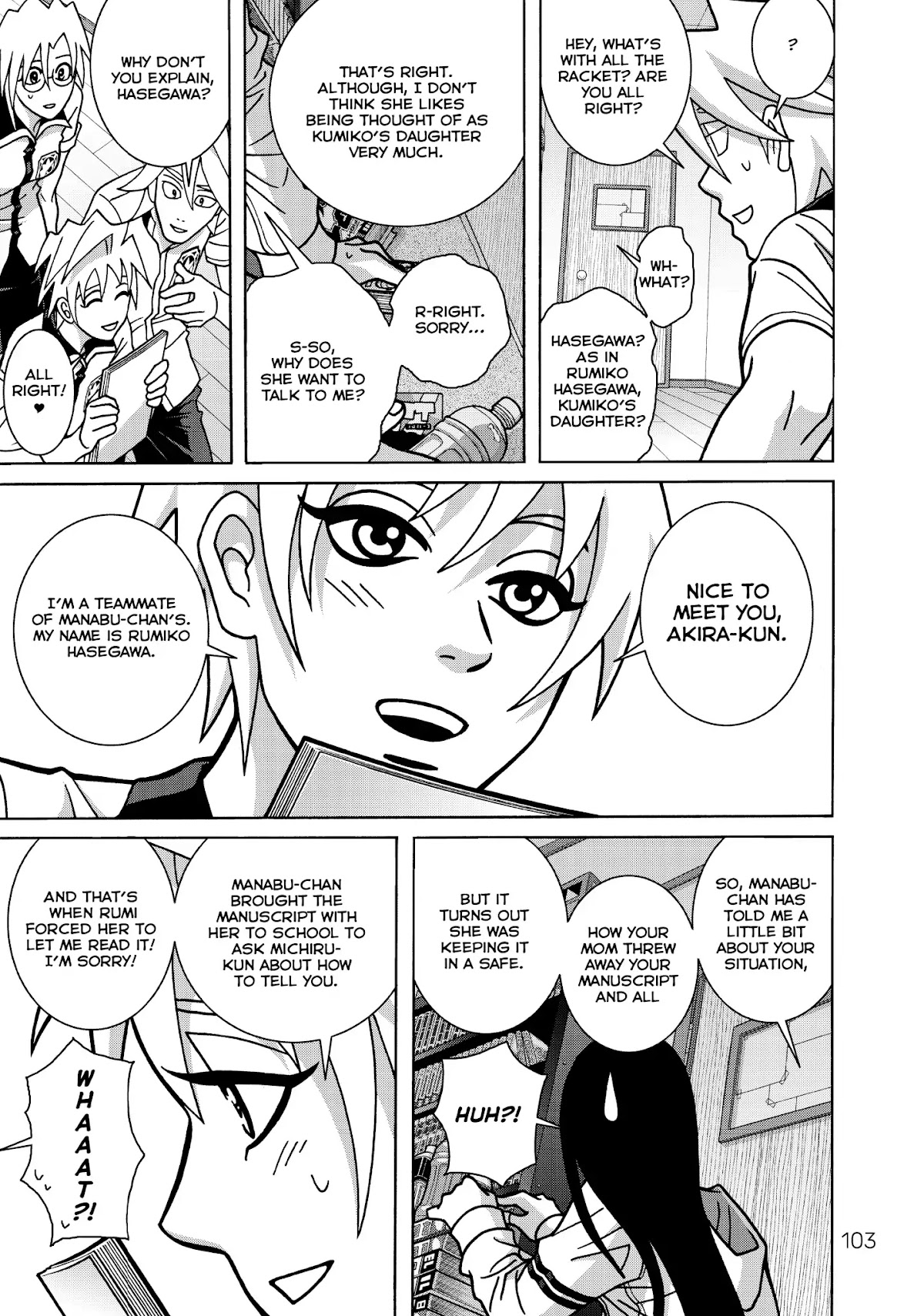 Shoujo Fight Chapter 39 page 7 - Chapter 39: Vol.6 Fight 39: Blow