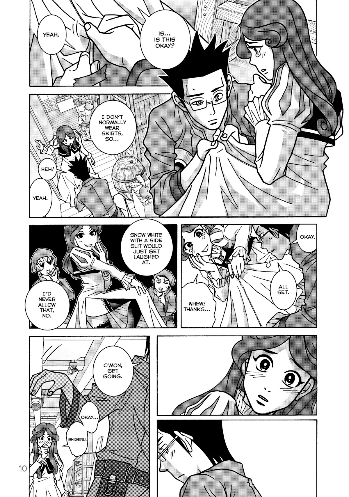 Shoujo Fight Chapter 43 page 10 - Chapter 43: Vol.7 Fight 43: Snow White-Ball