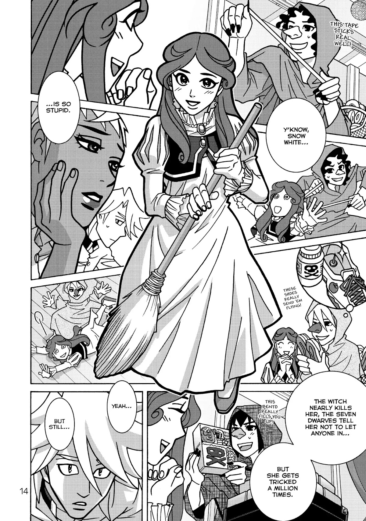 Shoujo Fight Chapter 43 page 14 - Chapter 43: Vol.7 Fight 43: Snow White-Ball