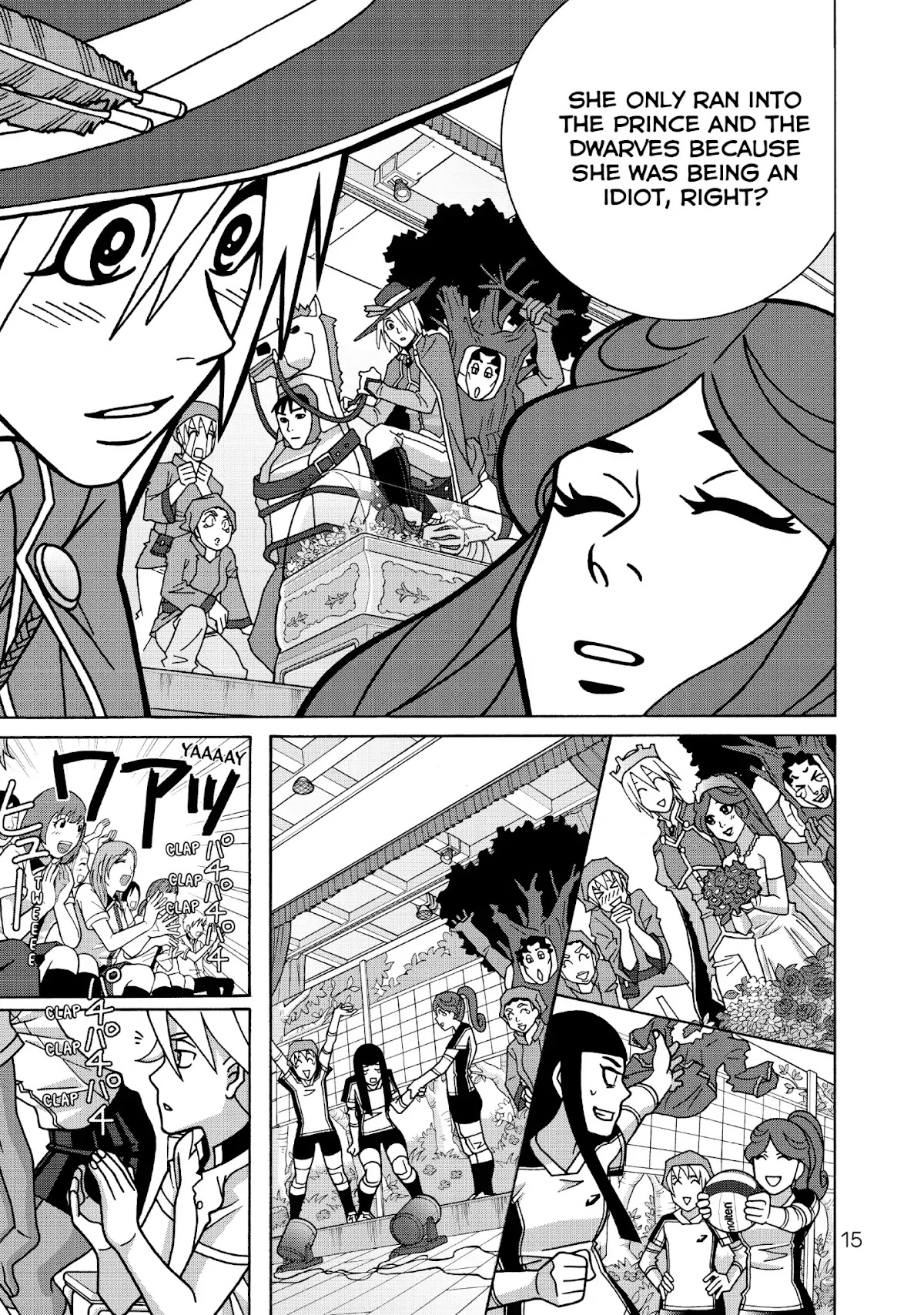 Shoujo Fight Chapter 43 page 15 - Chapter 43: Vol.7 Fight 43: Snow White-Ball