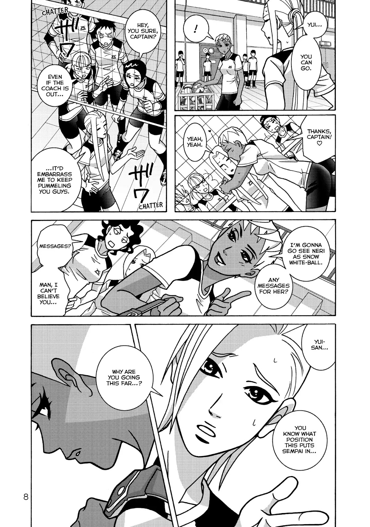 Shoujo Fight Chapter 43 page 8 - Chapter 43: Vol.7 Fight 43: Snow White-Ball