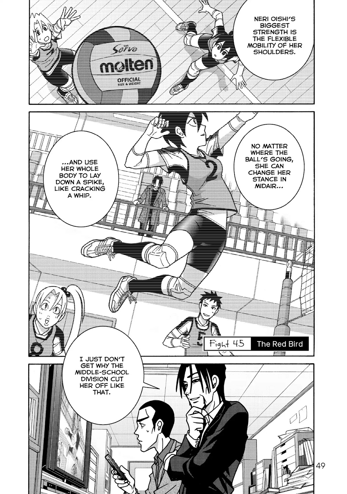 Shoujo Fight Chapter 45 page 1 - Chapter 45: Vol.7 Fight 45: The Red Bird
