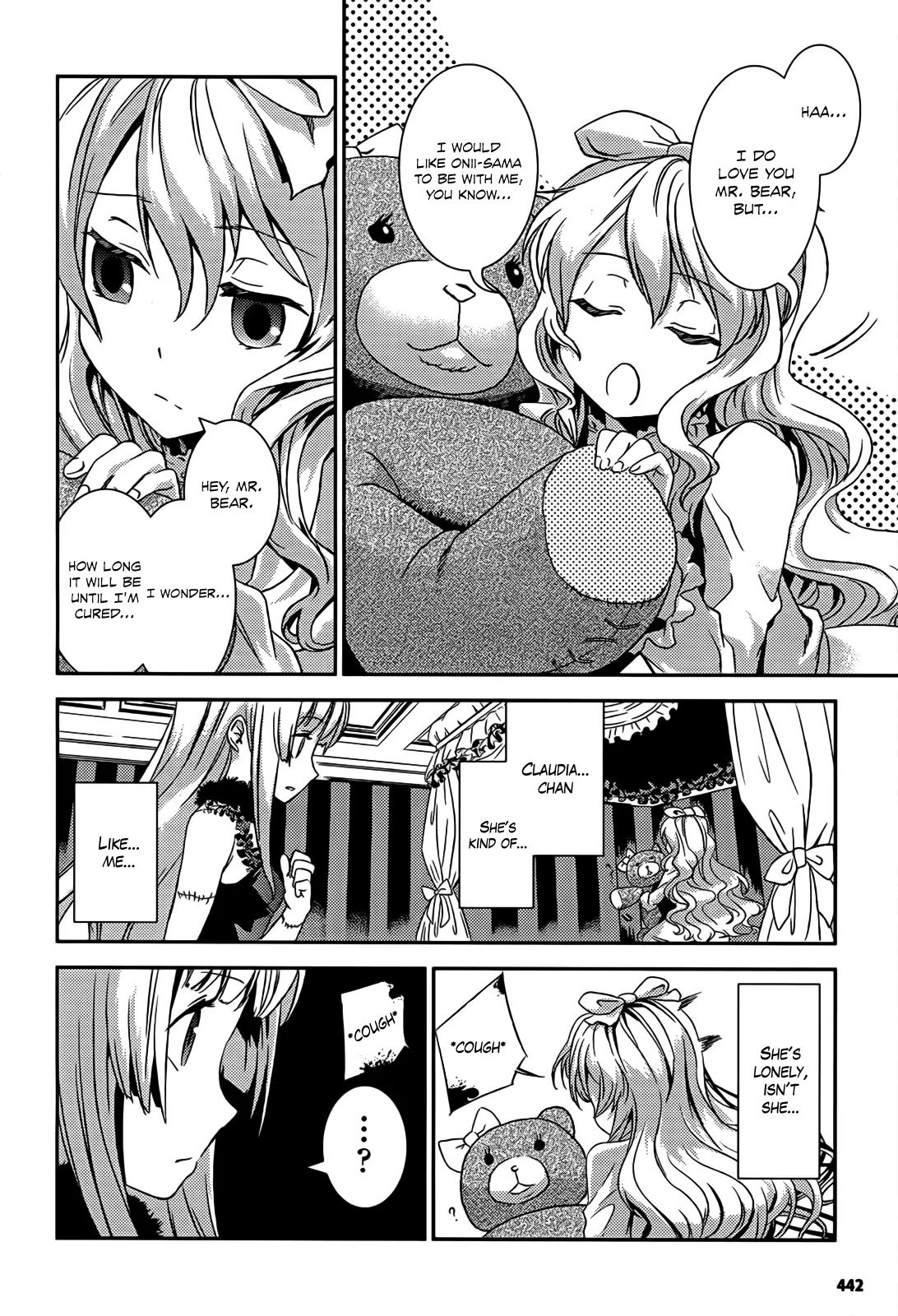 Shoujo Gensou Necrophilia Chapter 10 page 15 - Chapter 10: The Sleepless Doll and the Gentle Dizziness
