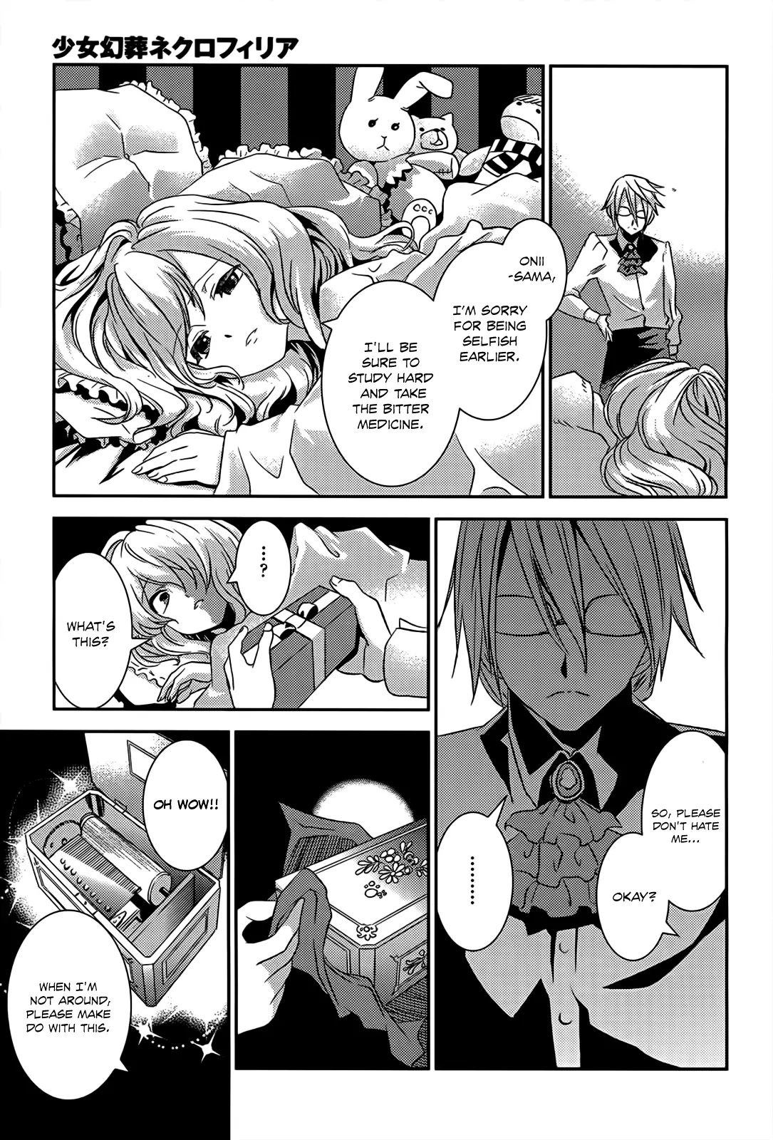 Shoujo Gensou Necrophilia Chapter 10 page 20 - Chapter 10: The Sleepless Doll and the Gentle Dizziness
