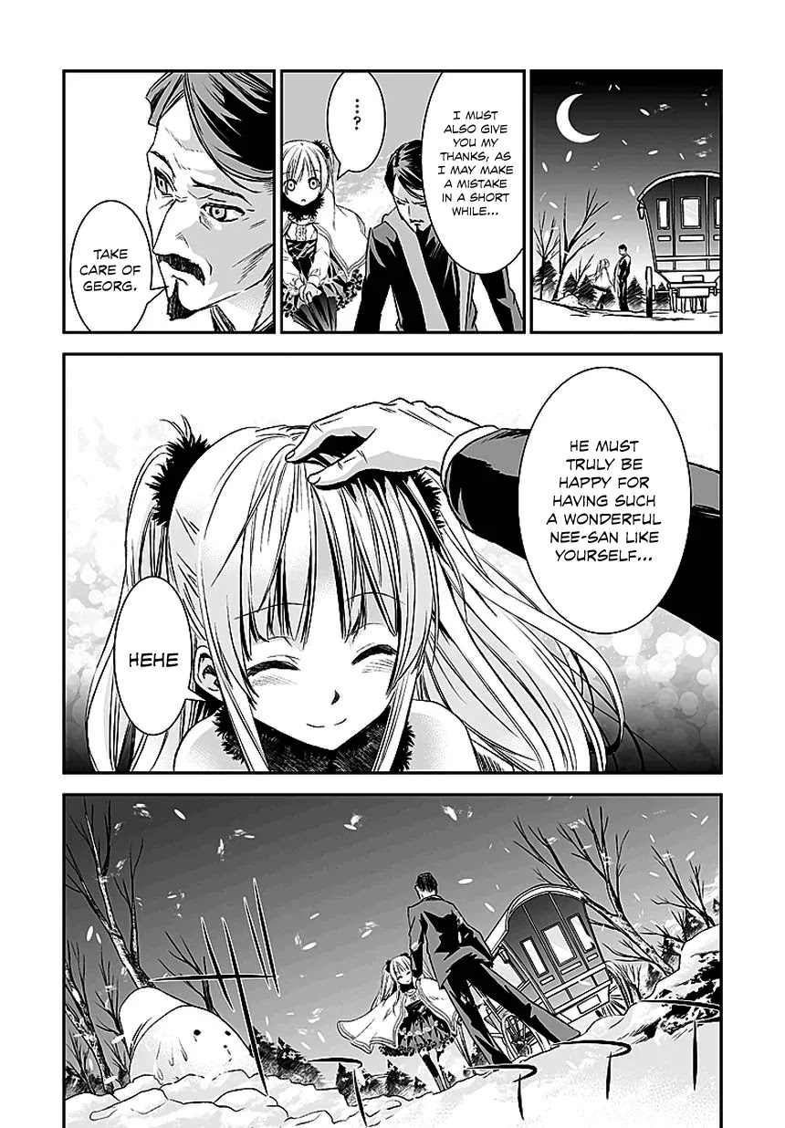 Shoujo Gensou Necrophilia Chapter 11 page 33 - Chapter 11: The Snow Covers the Young Girl's Deathly Figure