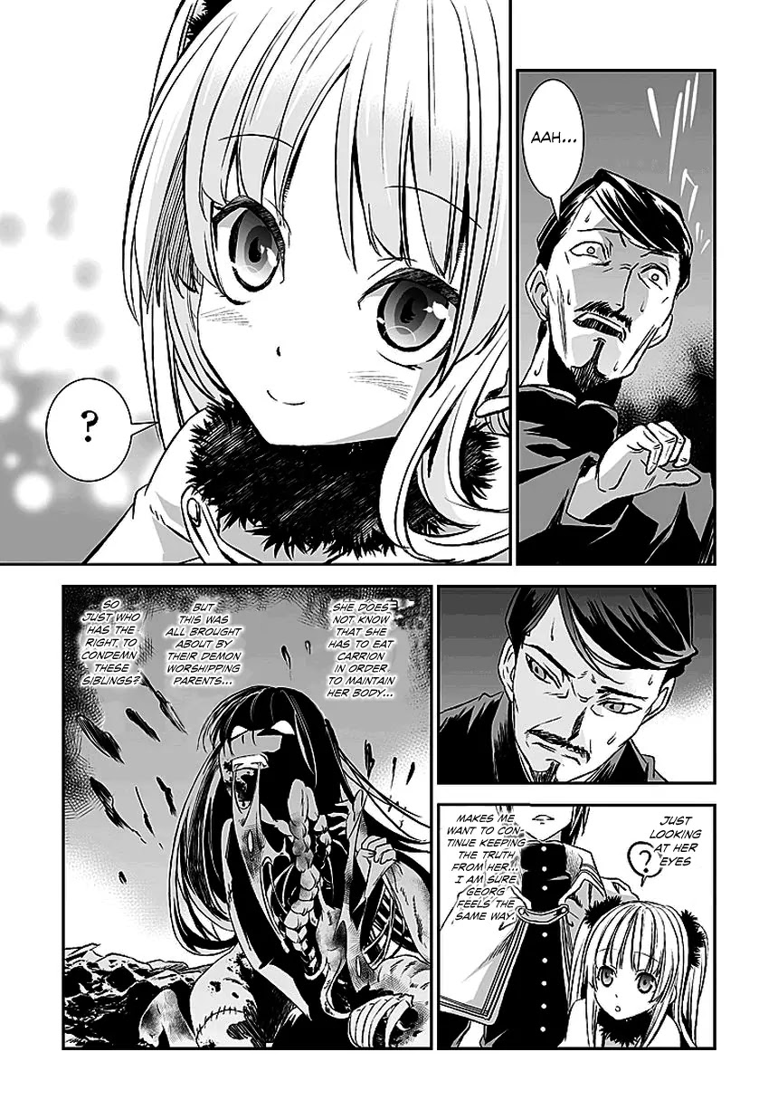 Shoujo Gensou Necrophilia Chapter 11 page 8 - Chapter 11: The Snow Covers the Young Girl's Deathly Figure