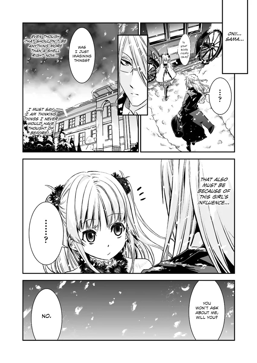 Shoujo Gensou Necrophilia Chapter 12 page 31 - Chapter 12: Their Destinies Become Bound in a Spinning Dance of Death