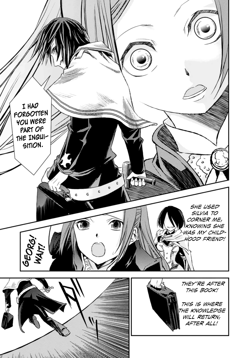 Shoujo Gensou Necrophilia Chapter 13 page 20 - Chapter 13: The Sickening Cross Covered with Gentle Affection