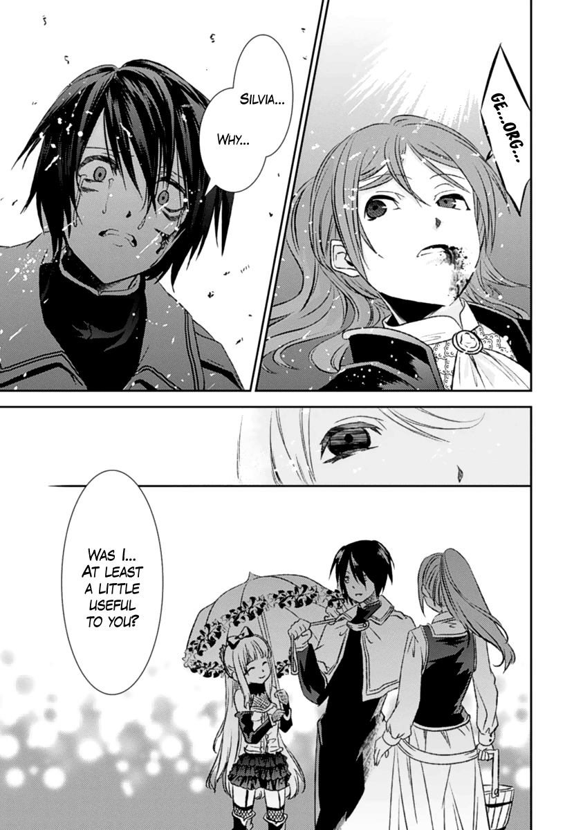 Shoujo Gensou Necrophilia Chapter 13 page 35 - Chapter 13: The Sickening Cross Covered with Gentle Affection