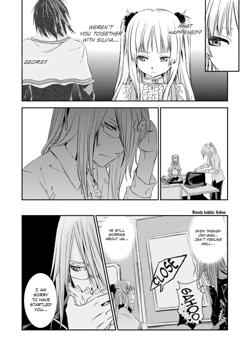Shoujo Gensou Necrophilia Chapter 14 page 10 - Chapter 14: The Praying Hands that Resist the End and the Hands of Salvation that Wish for It