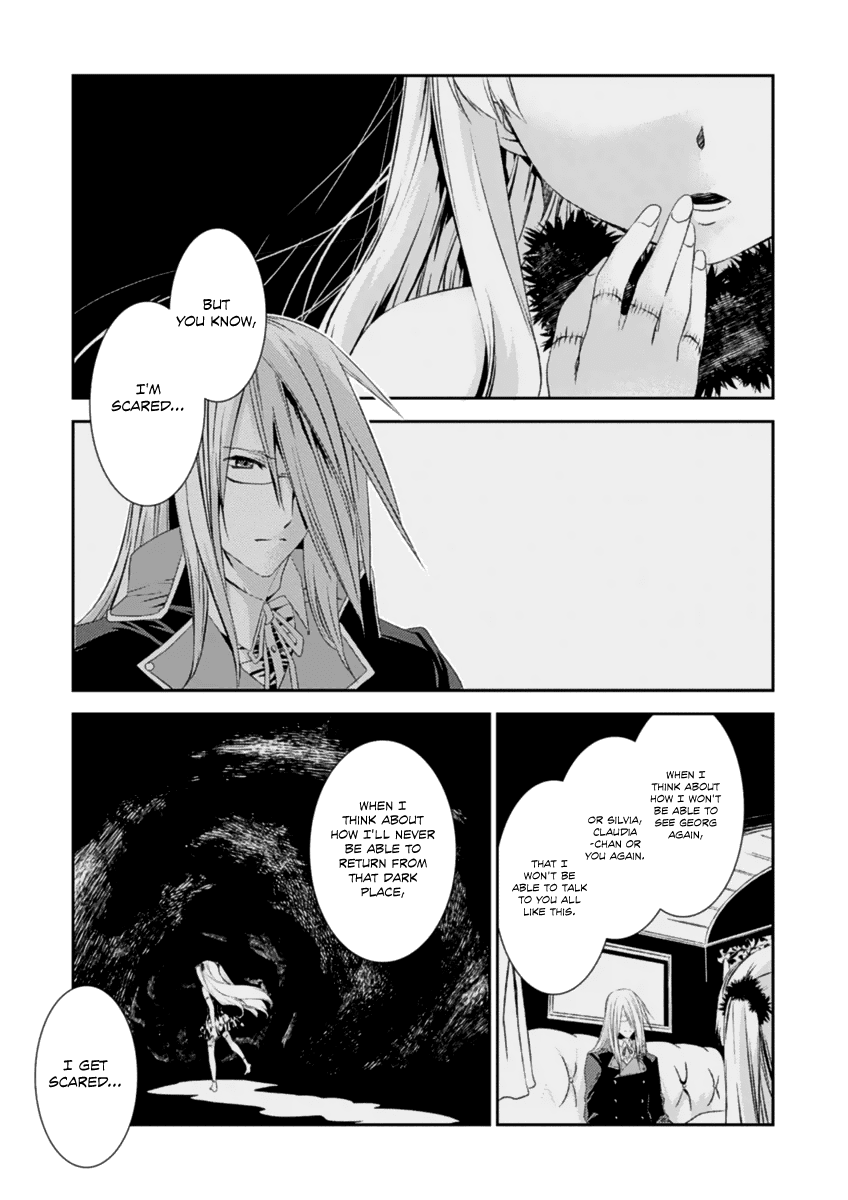 Shoujo Gensou Necrophilia Chapter 14 page 13 - Chapter 14: The Praying Hands that Resist the End and the Hands of Salvation that Wish for It