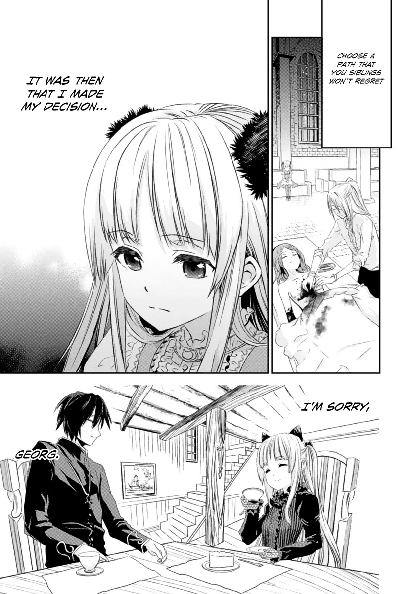 Shoujo Gensou Necrophilia Chapter 14 page 17 - Chapter 14: The Praying Hands that Resist the End and the Hands of Salvation that Wish for It