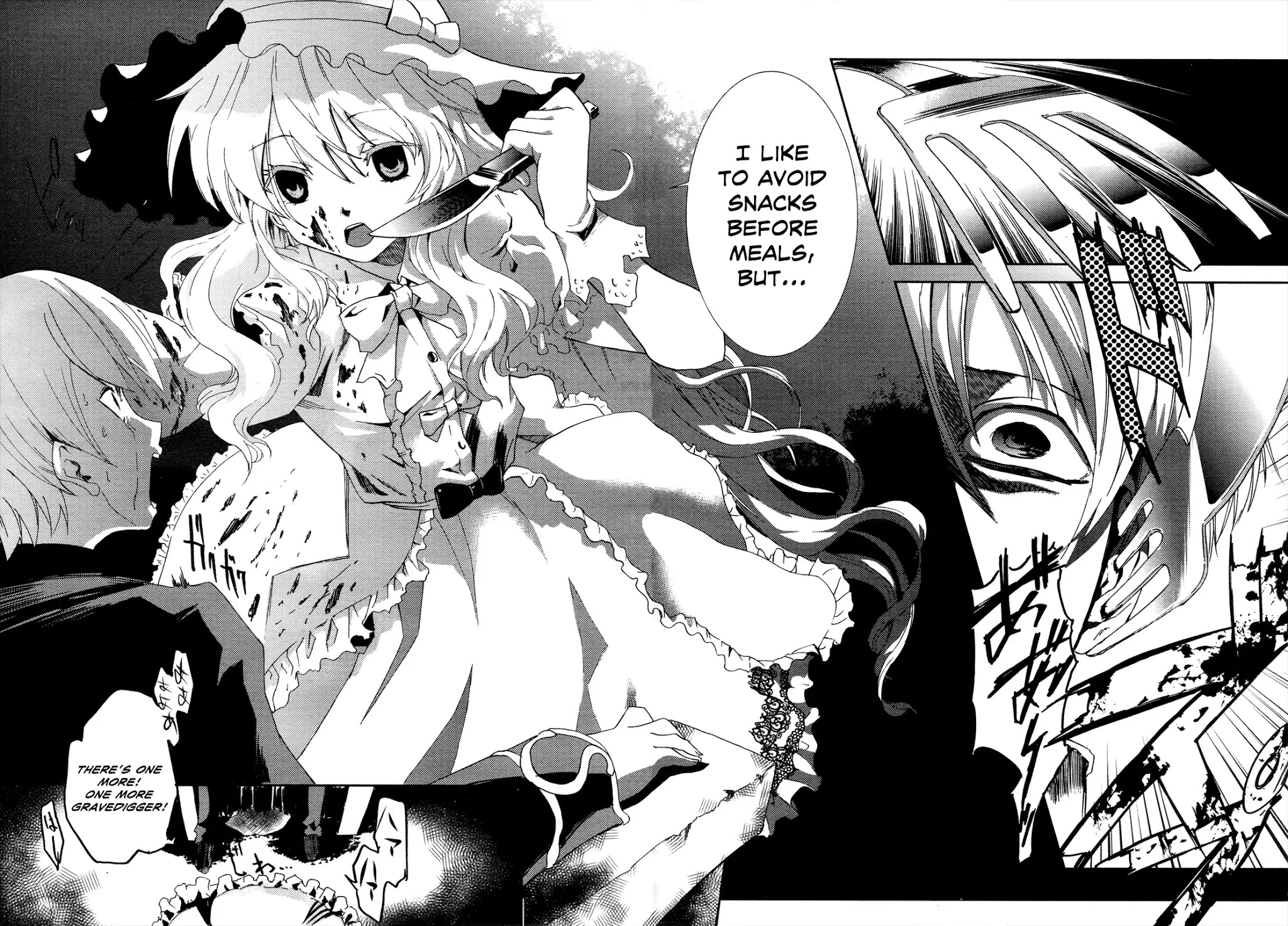 Shoujo Gensou Necrophilia Chapter 4 page 36 - Chapter 4 : The Sin That Stained Paradise