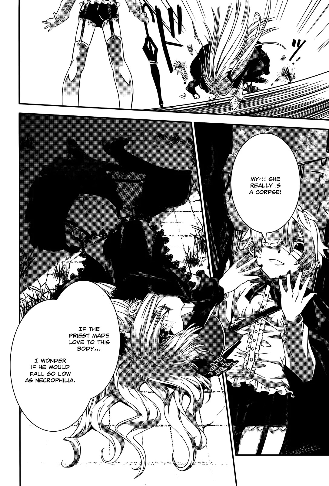 Shoujo Gensou Necrophilia Chapter 8 page 35 - Chapter 8 : The Necrophilia Stained in Vice