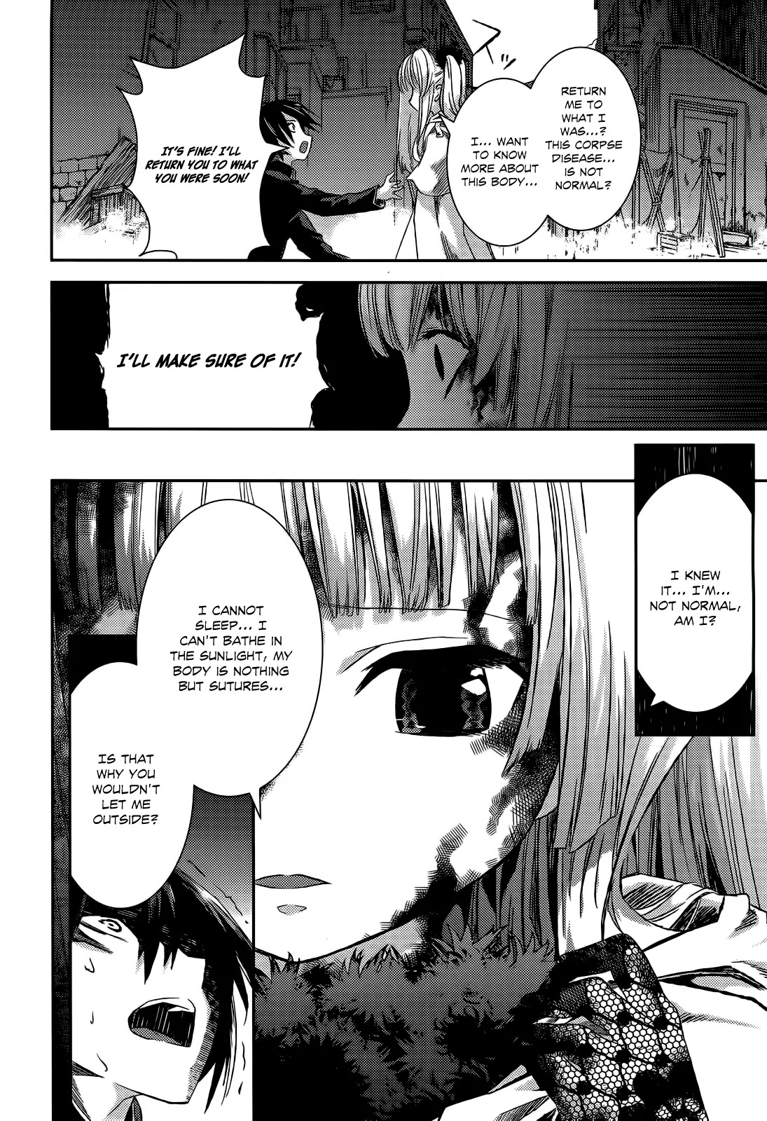 Shoujo Gensou Necrophilia Chapter 8 page 39 - Chapter 8 : The Necrophilia Stained in Vice