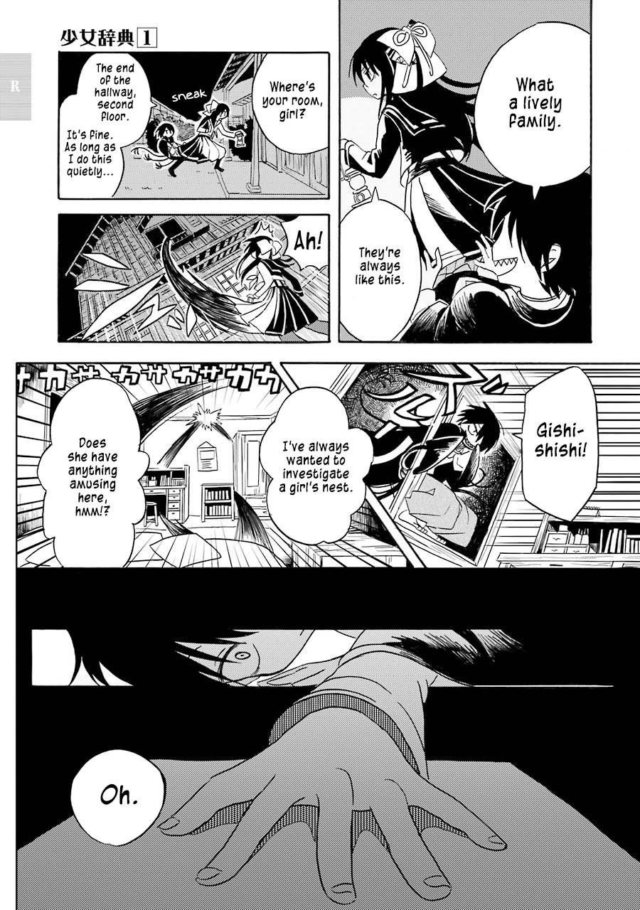 Shoujo Jiten Chapter 1 page 25 - Chapter 1: Runaway Girl