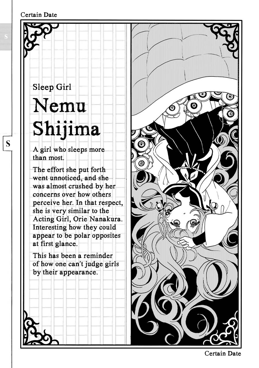 Shoujo Jiten Chapter 12 page 33 - Chapter 12: Sleep Girl