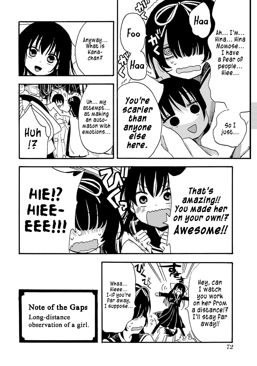 Shoujo Jiten Chapter 14 page 8 - Chapter 14: Machine Girl
